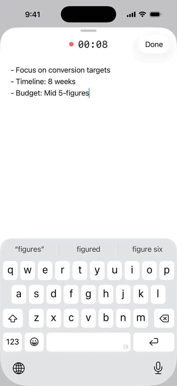 Guide the AI with your notes