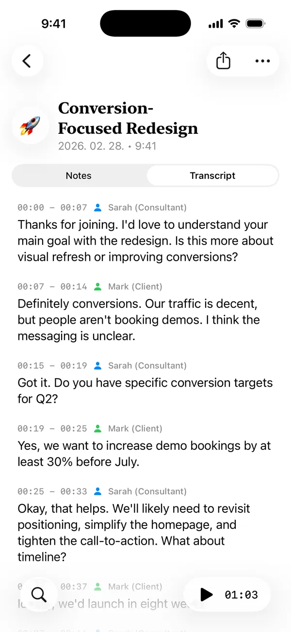 Transcription you can trust